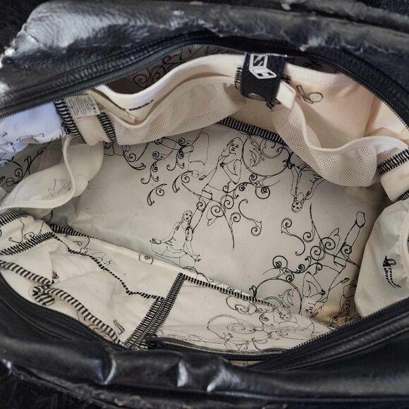 Lululemon Black Medium Sized Hand Bag Purse, Worn Condition - Picture 6 of 10